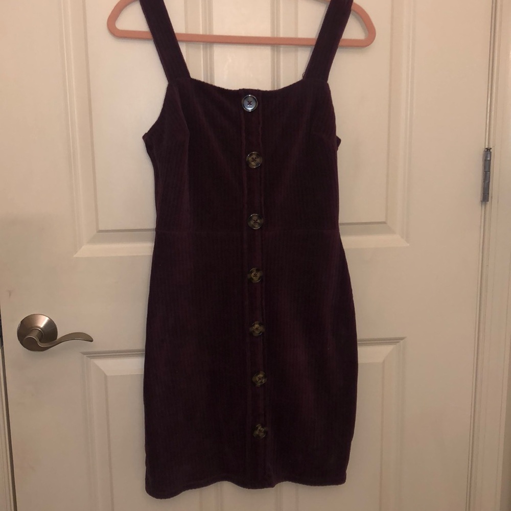 Purple Mini Dress